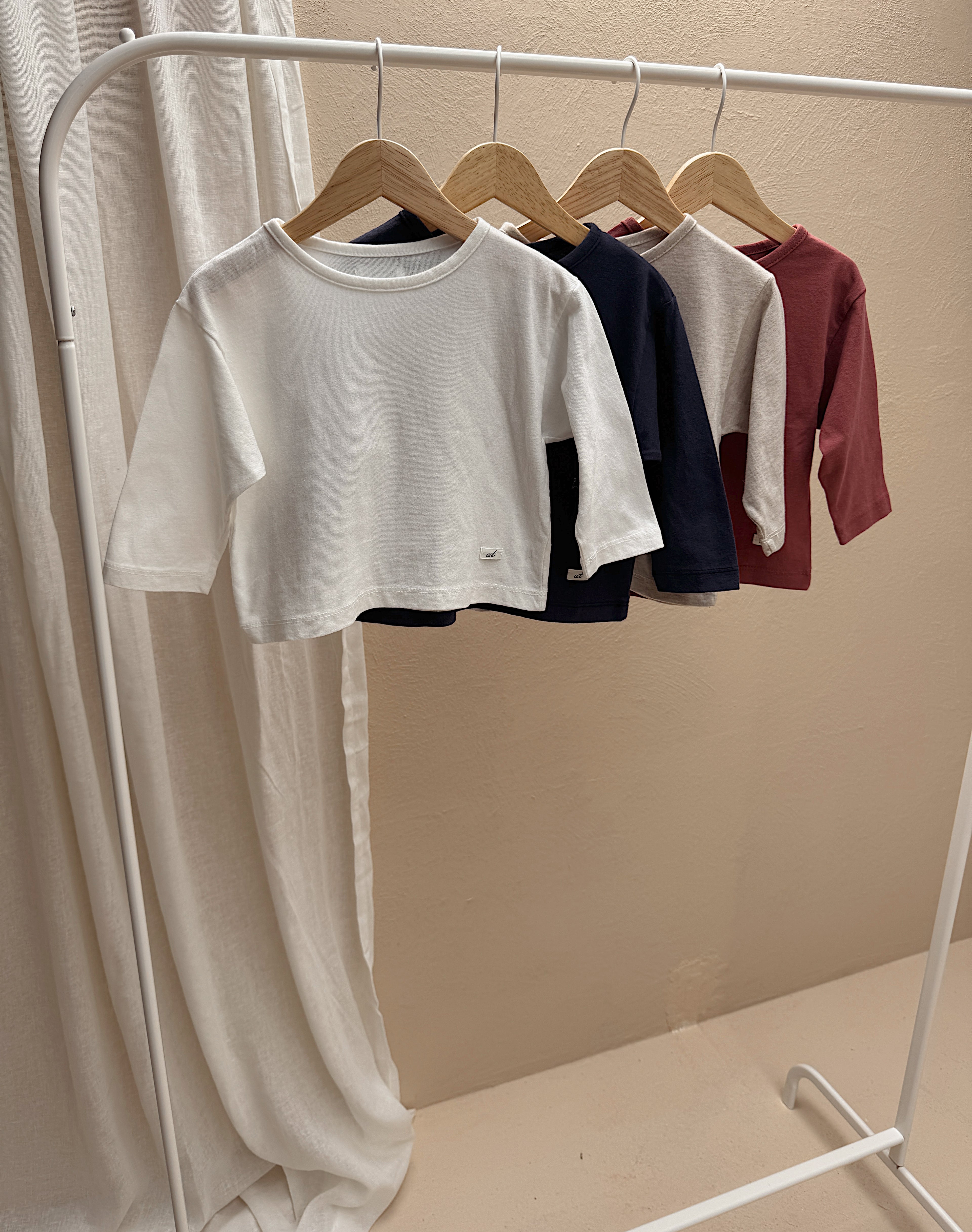 T-shirt Adam - écru