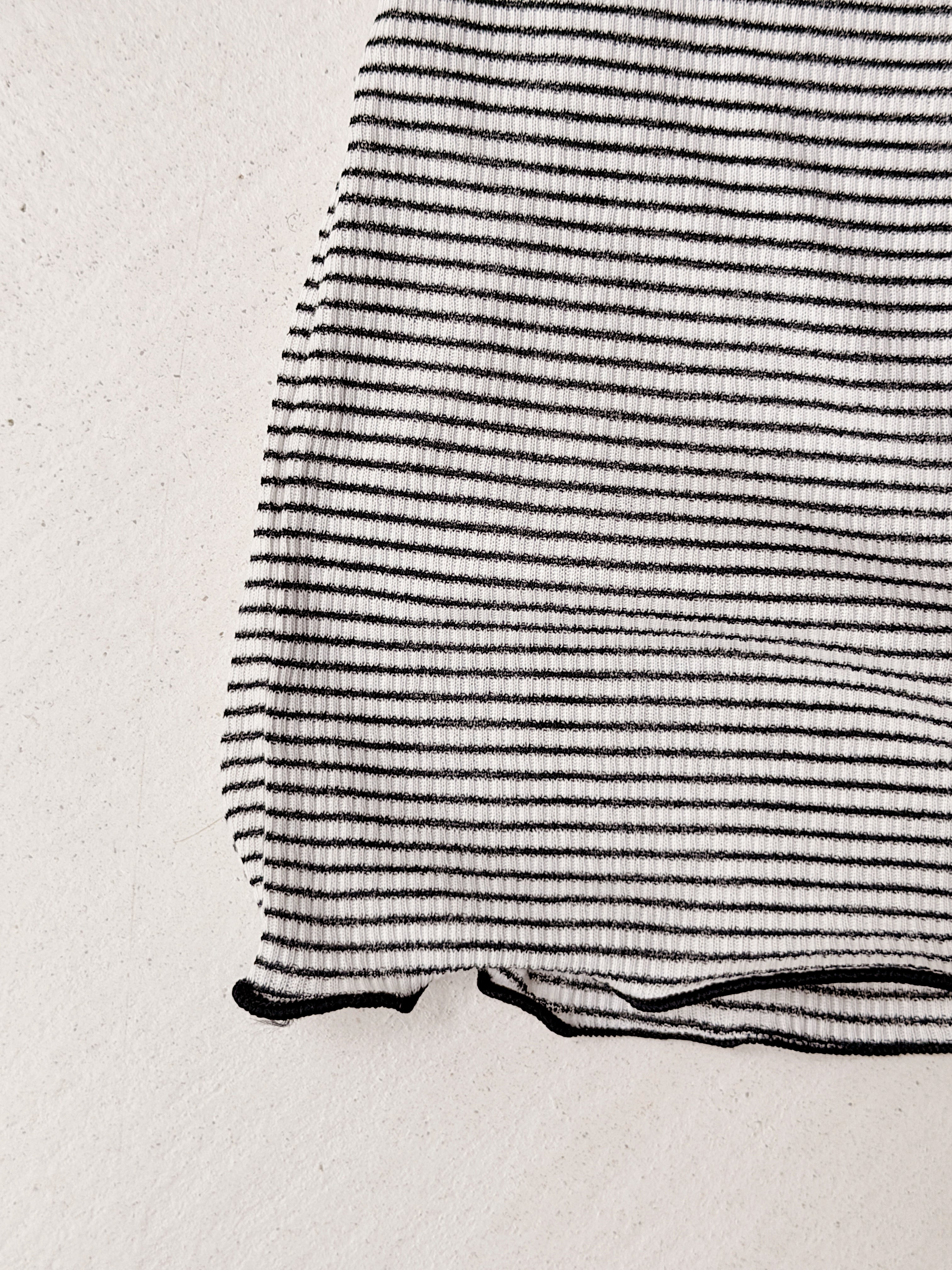Jackie top - blue striped