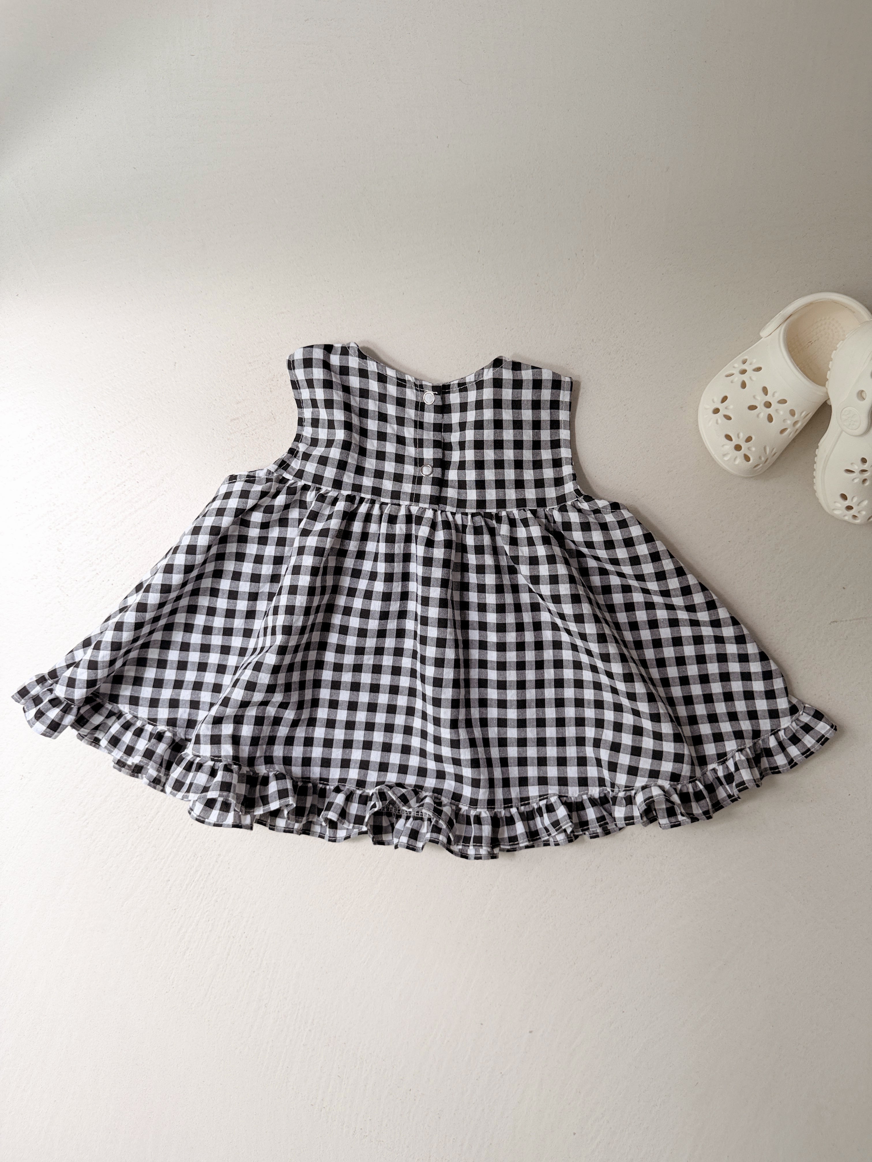 Blouse Hanna - vichy noir