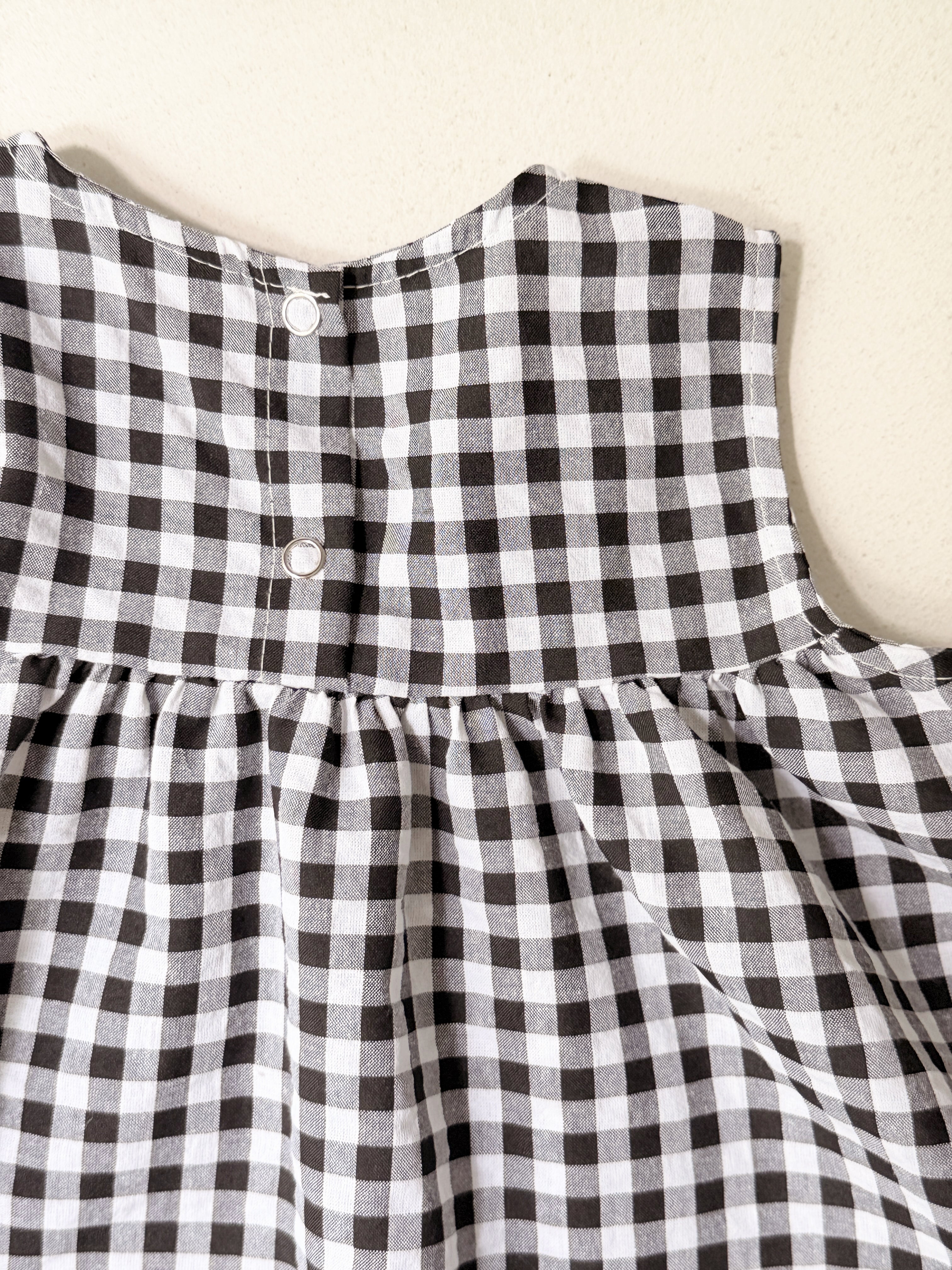Blouse Hanna - vichy noir