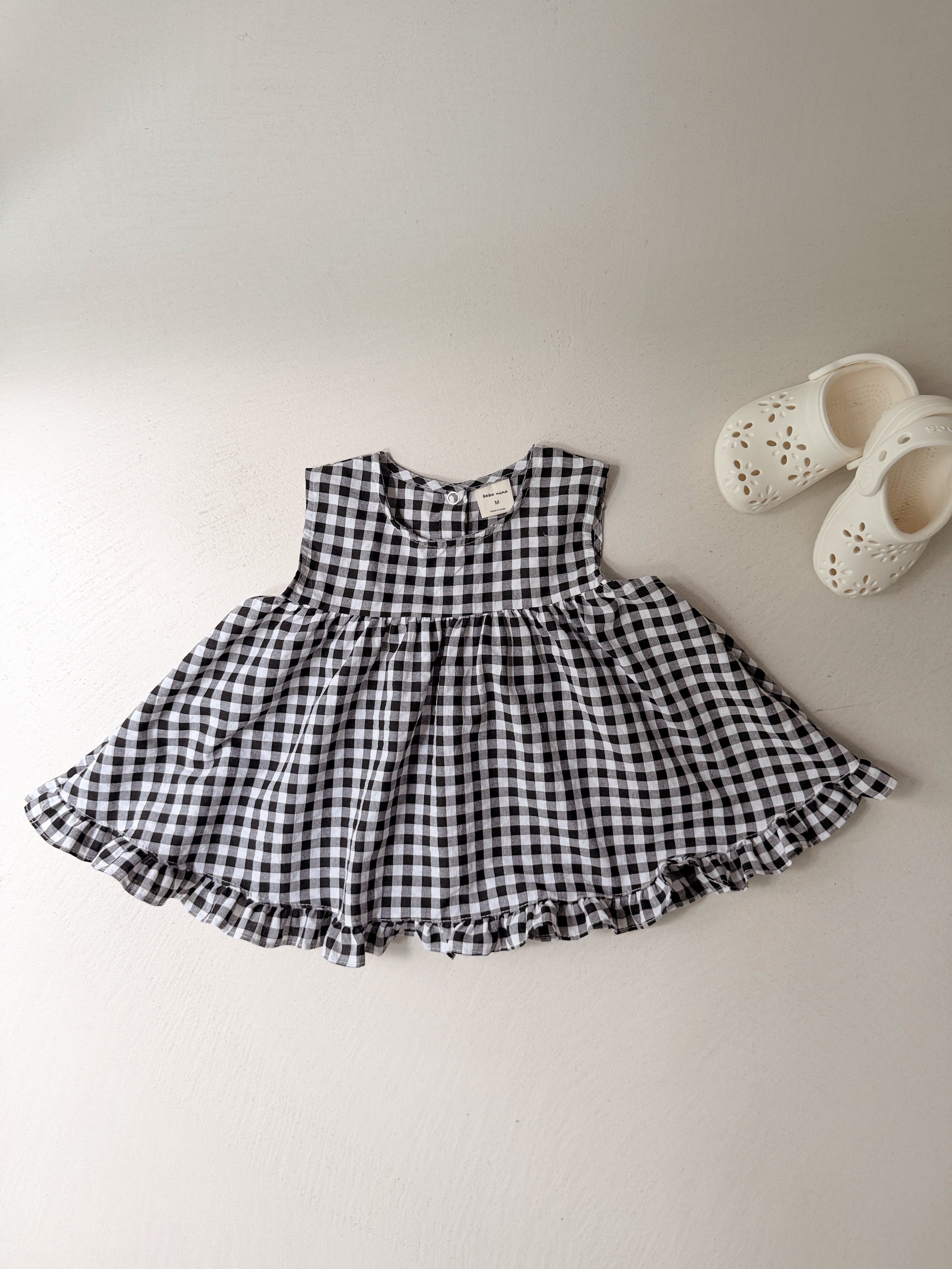 Blouse Hanna - vichy noir