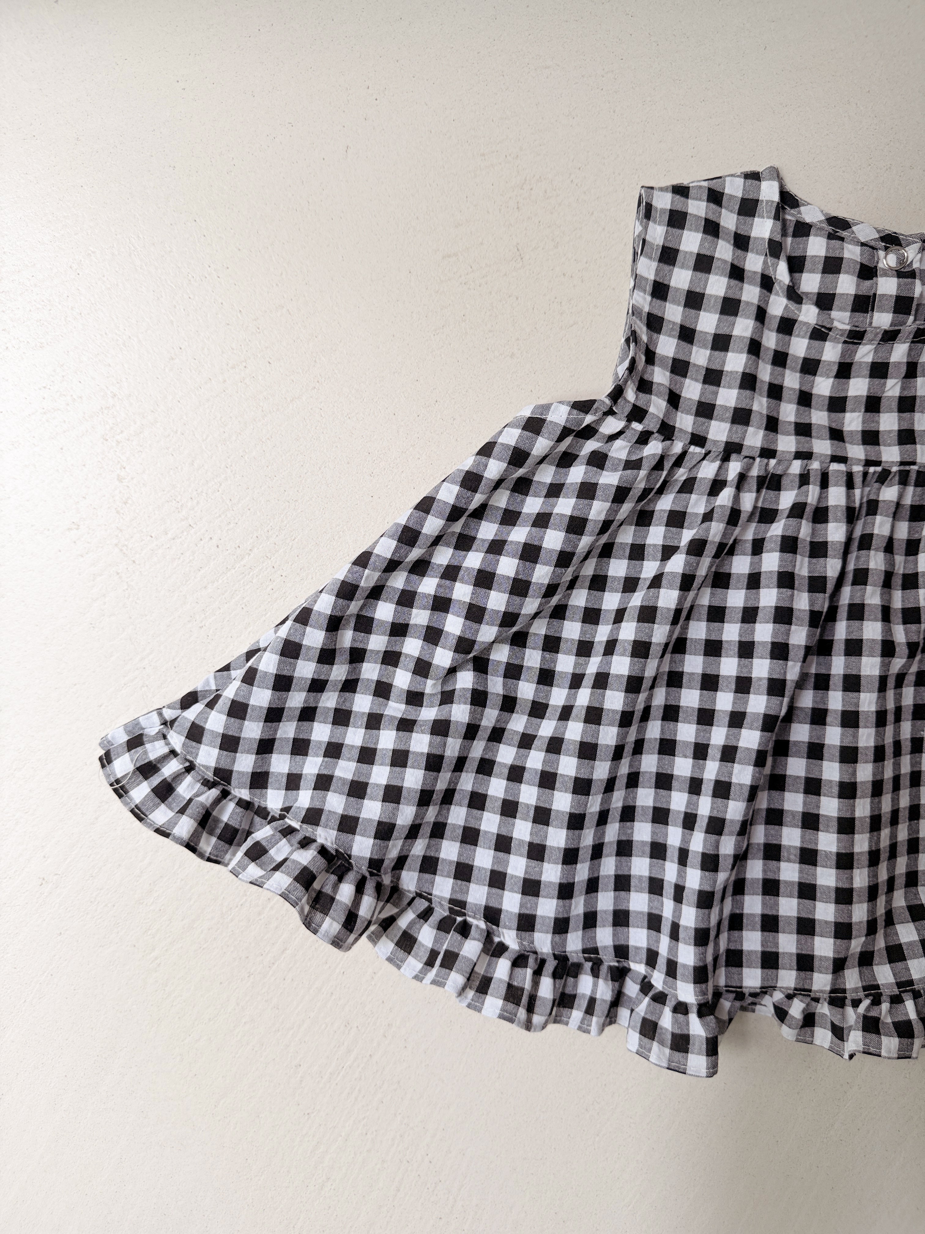Blouse Hanna - vichy noir