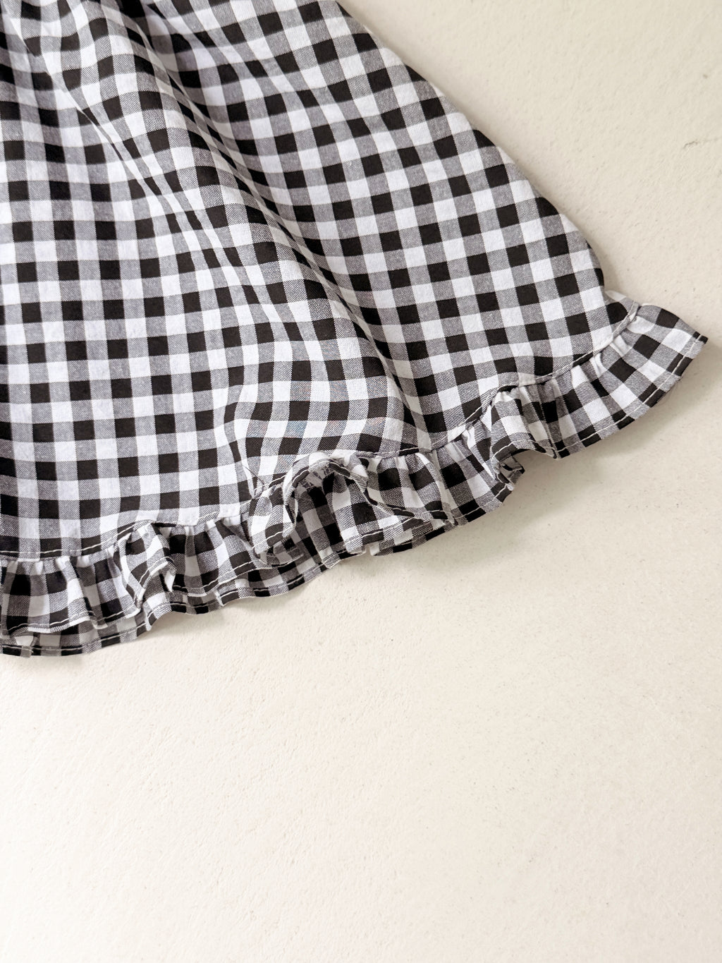 Blouse Hanna - vichy noir