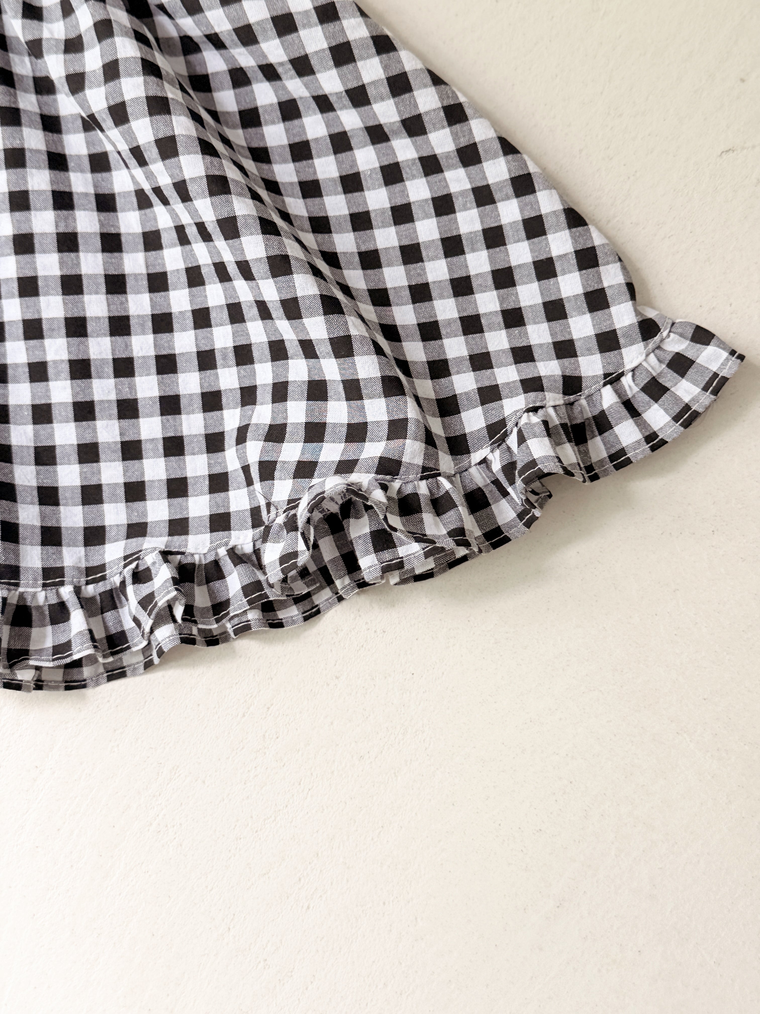 Blouse Hanna - vichy noir